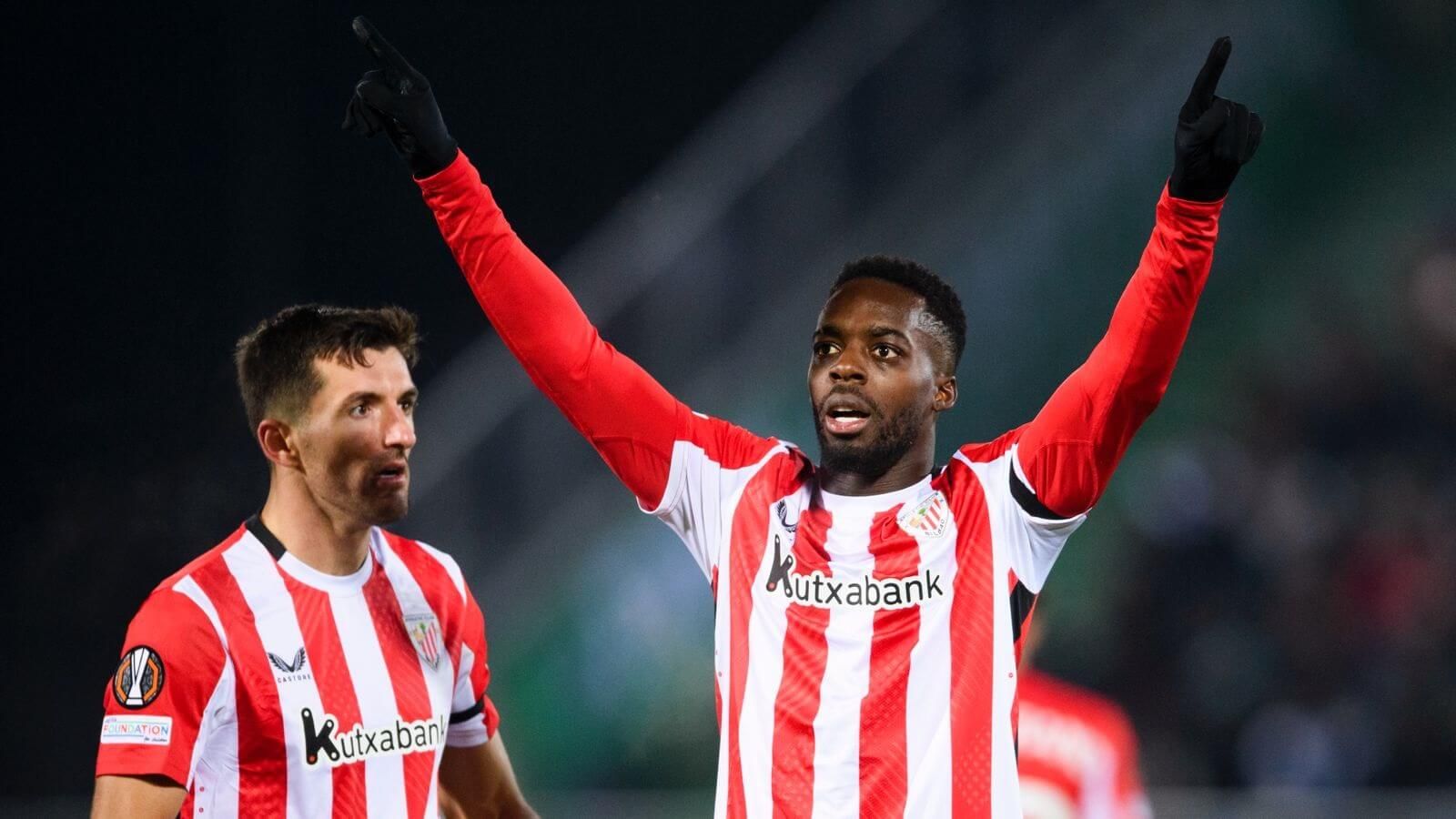 Gol de Iñaki Williams ante el Ludogorets en Bulgaria.