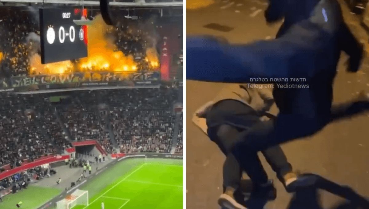  Incidentes durante y tras el Ajax-Maccabi Tel Aviv.