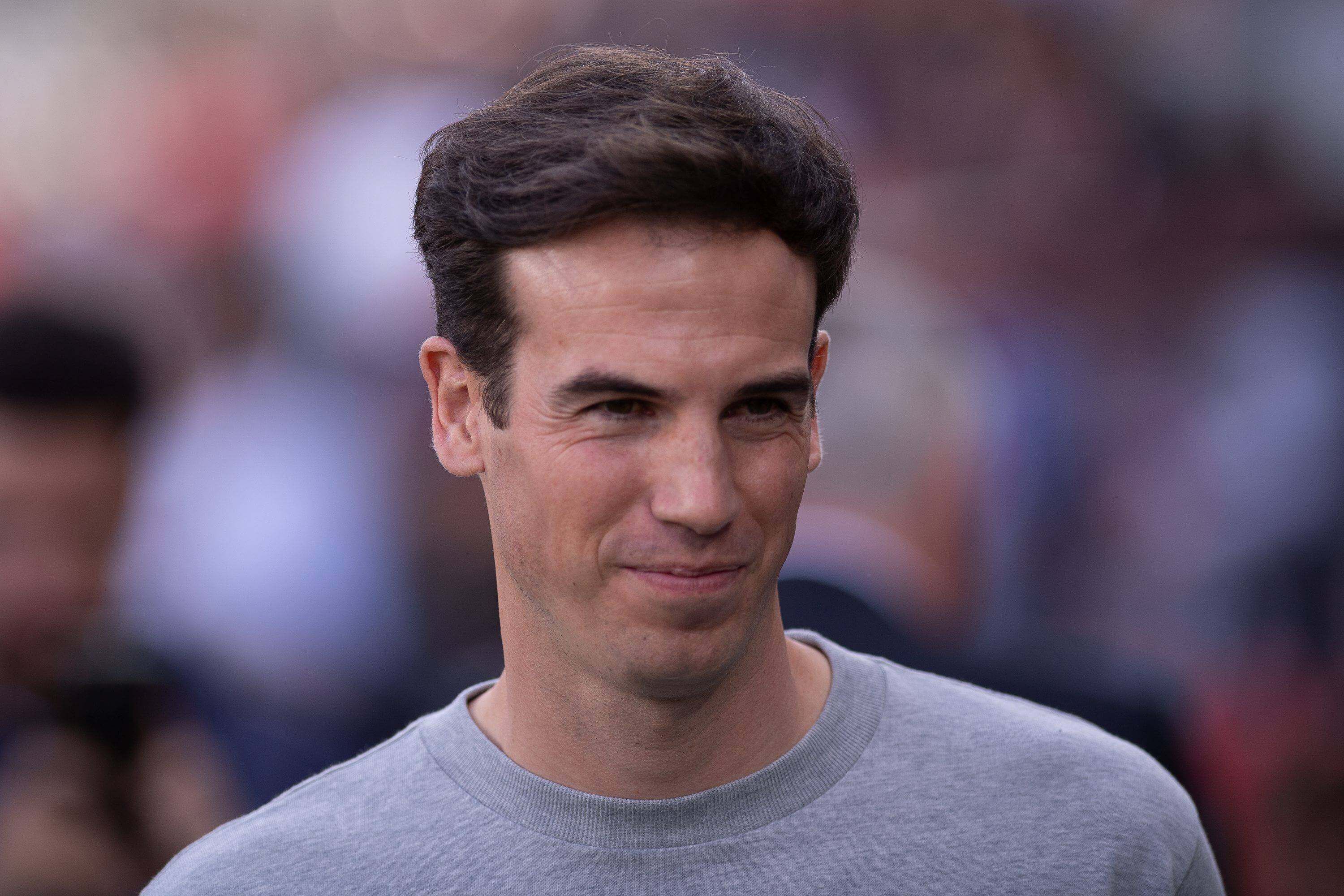  Iñigo Pérez, en un partido del Rayo Vallecano.