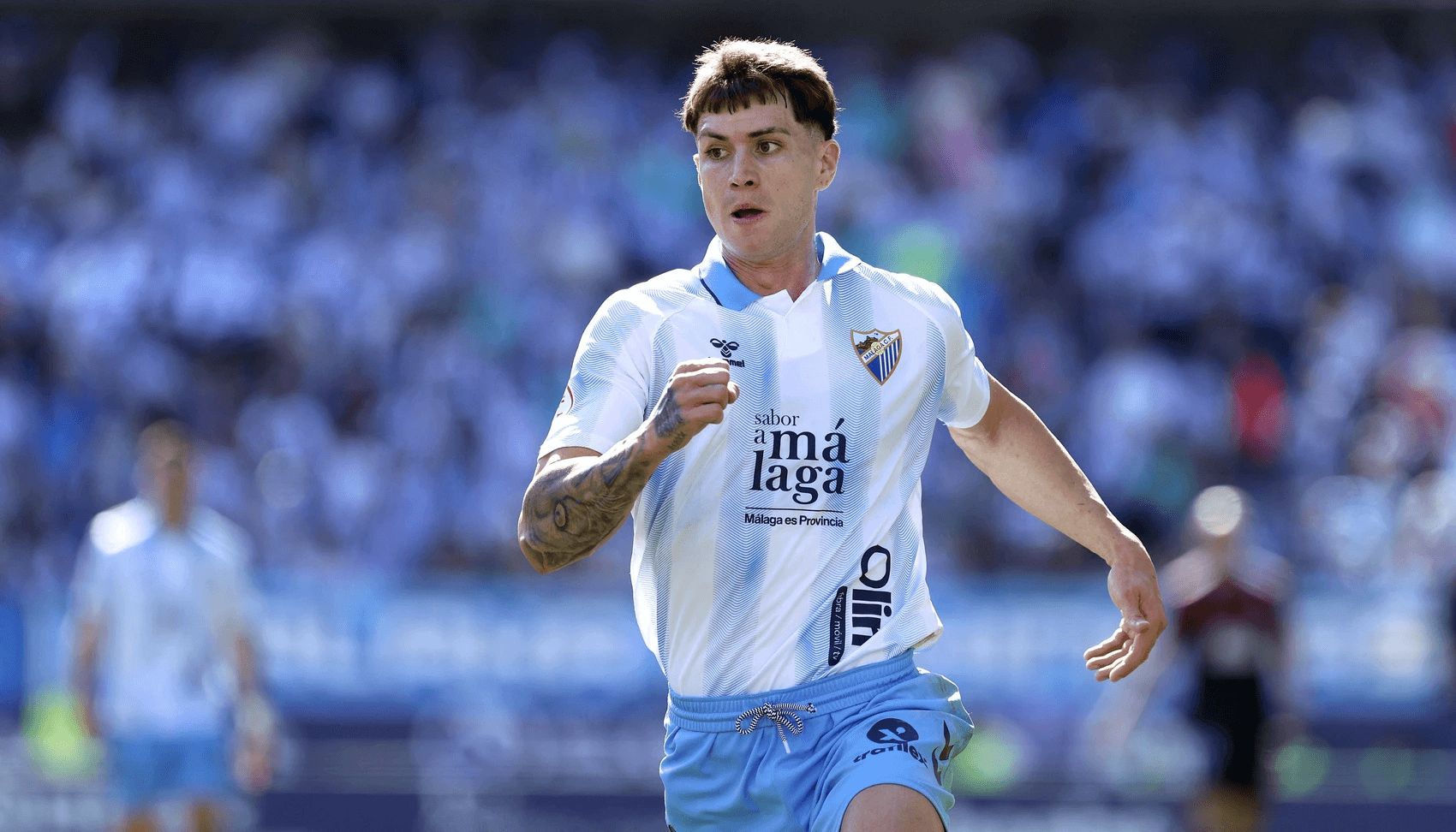 Avilés ha tenido poca participación en su corta etapa en el Málaga. (MCF) Avilés ha tenido poca participación en su corta etapa en el Málaga. (MCF)