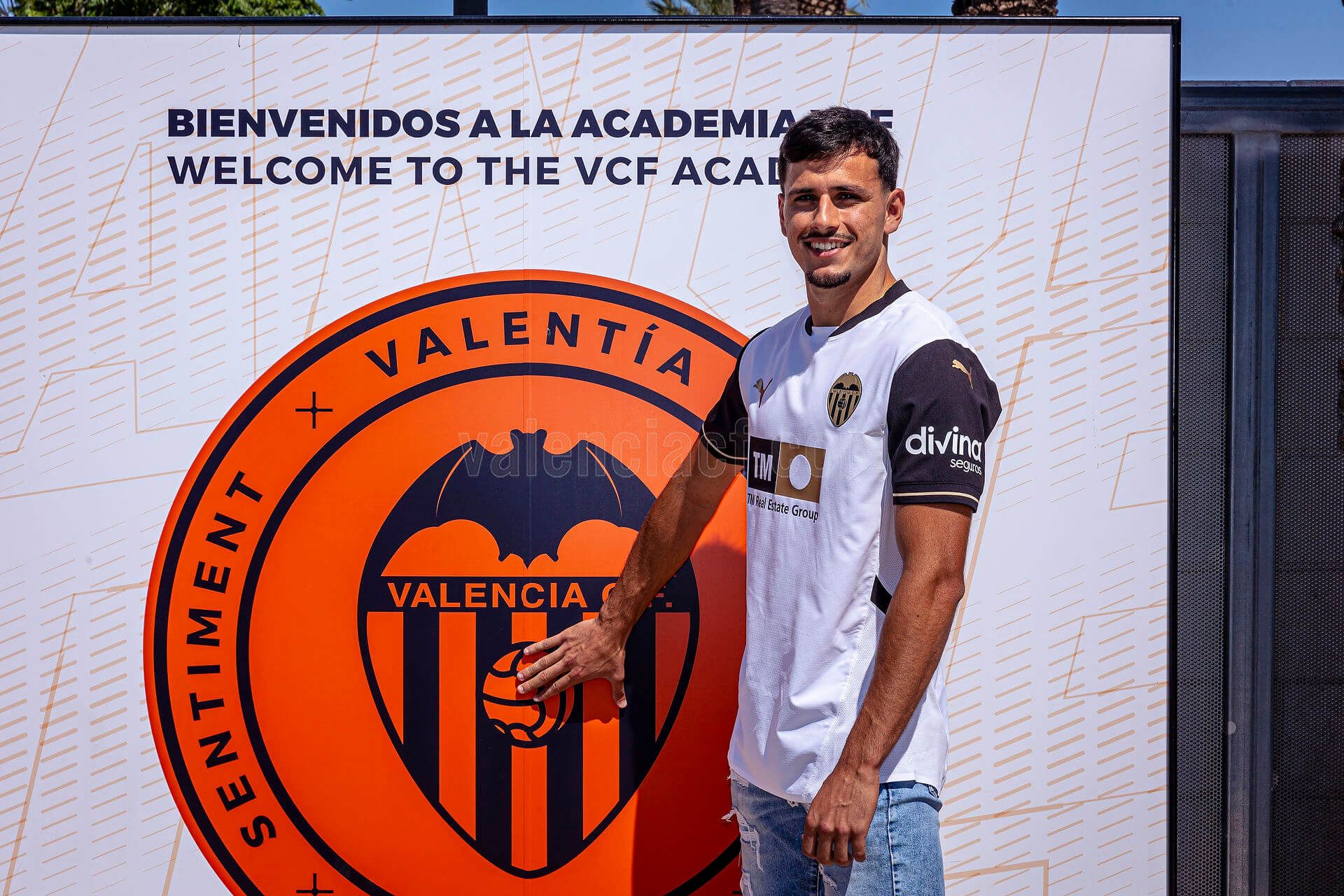  Javier Pamies, nuevo jugador del VCF Mestalla.