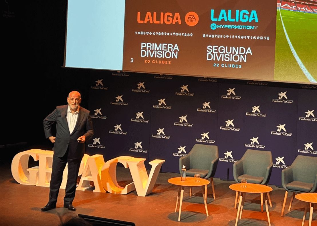  Javier Tebas en Valencia