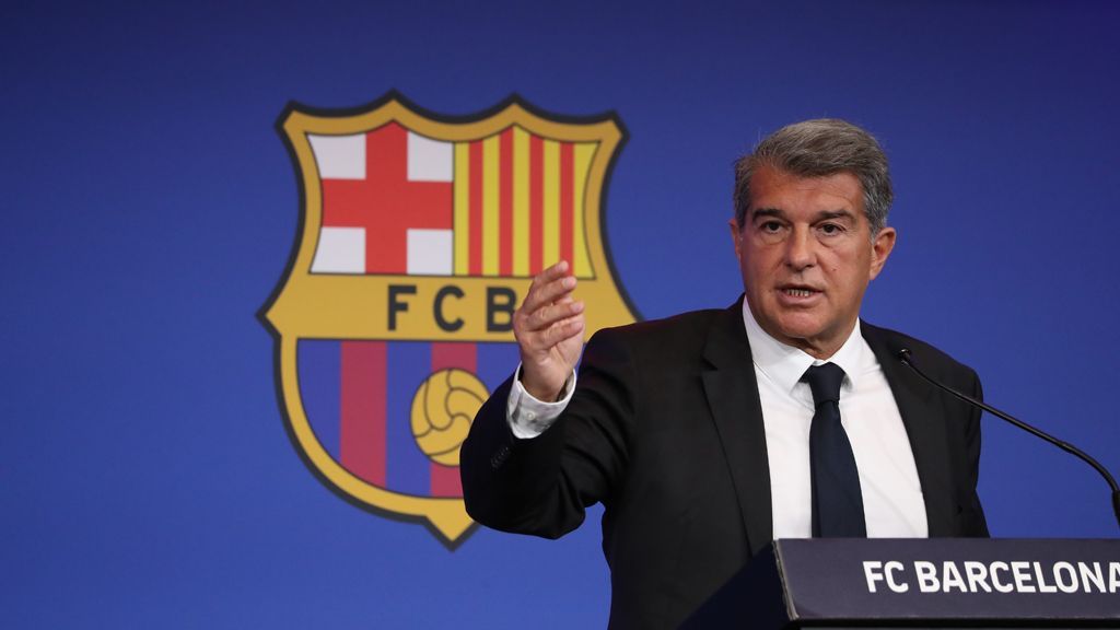 Joan Laporta, presidente del FC Barcelona