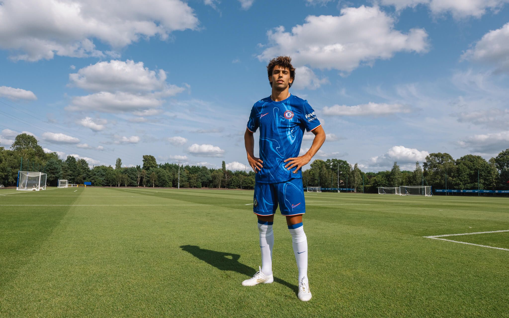  Joao Félix, presentado con el Chelsea.