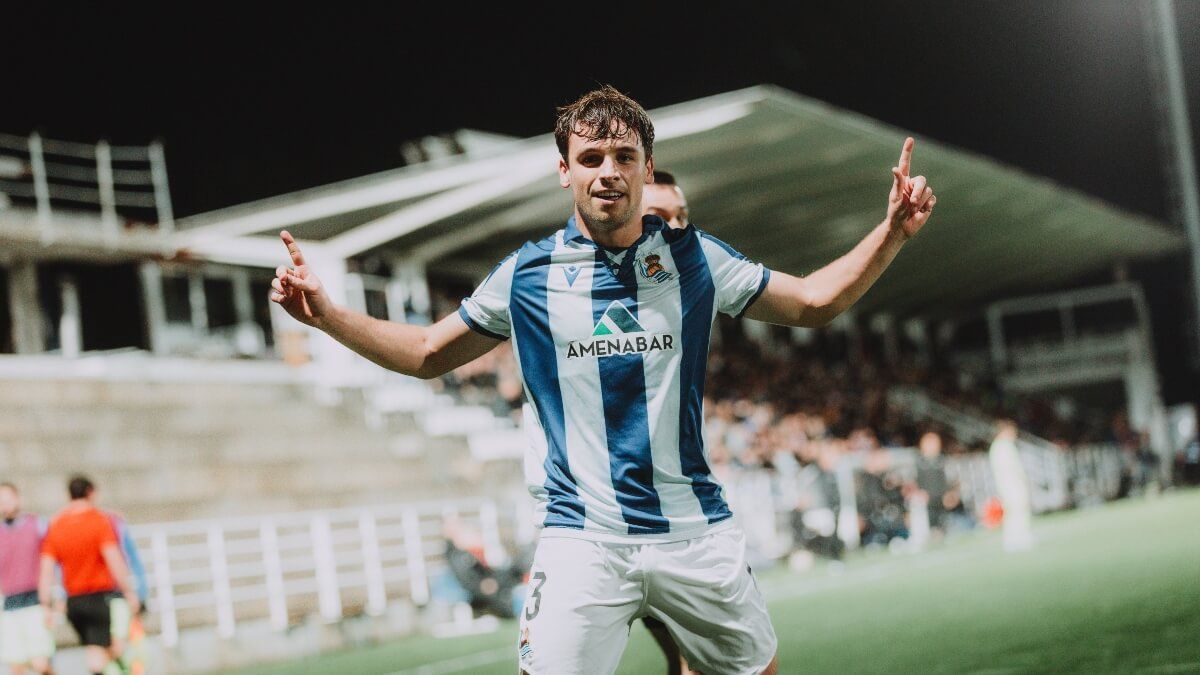  Jon Balda, con el Sanse.