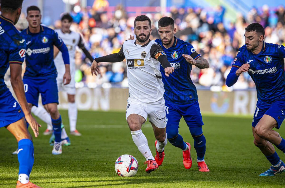  José Gayà, ante el Getafe CF.