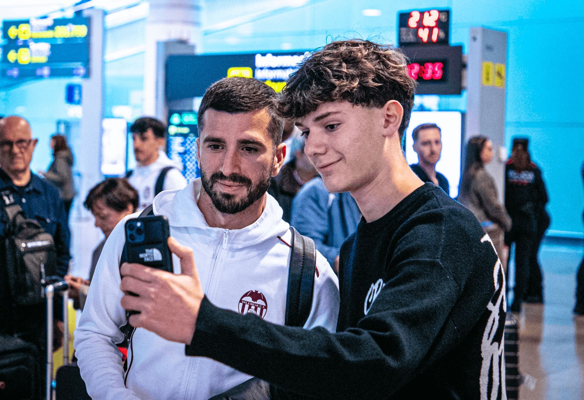  José Gayà, en la convocatoria del Valencia CF.