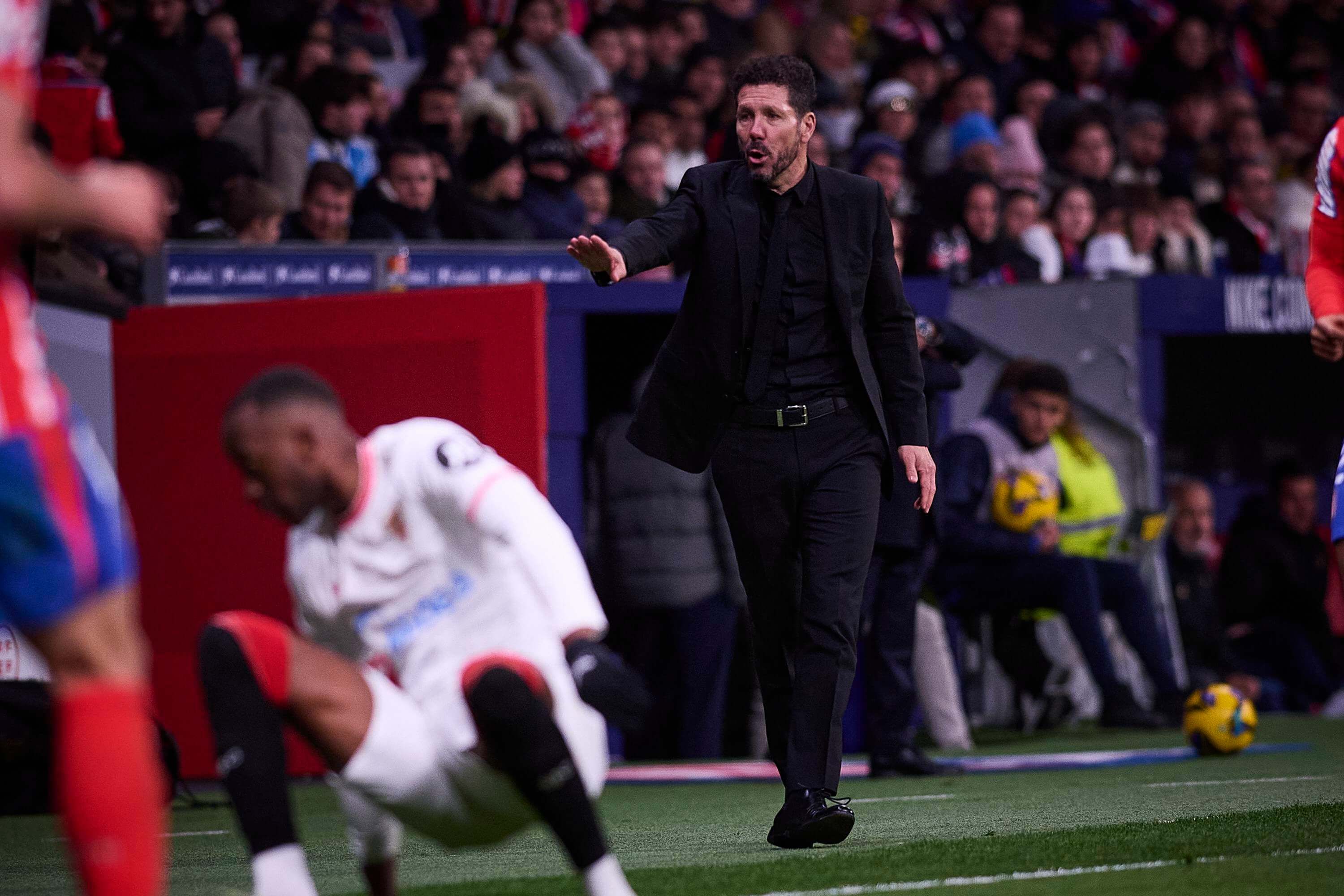 Simeone fue en la misma línea que Griezmann tras el Atlético-Sevilla.