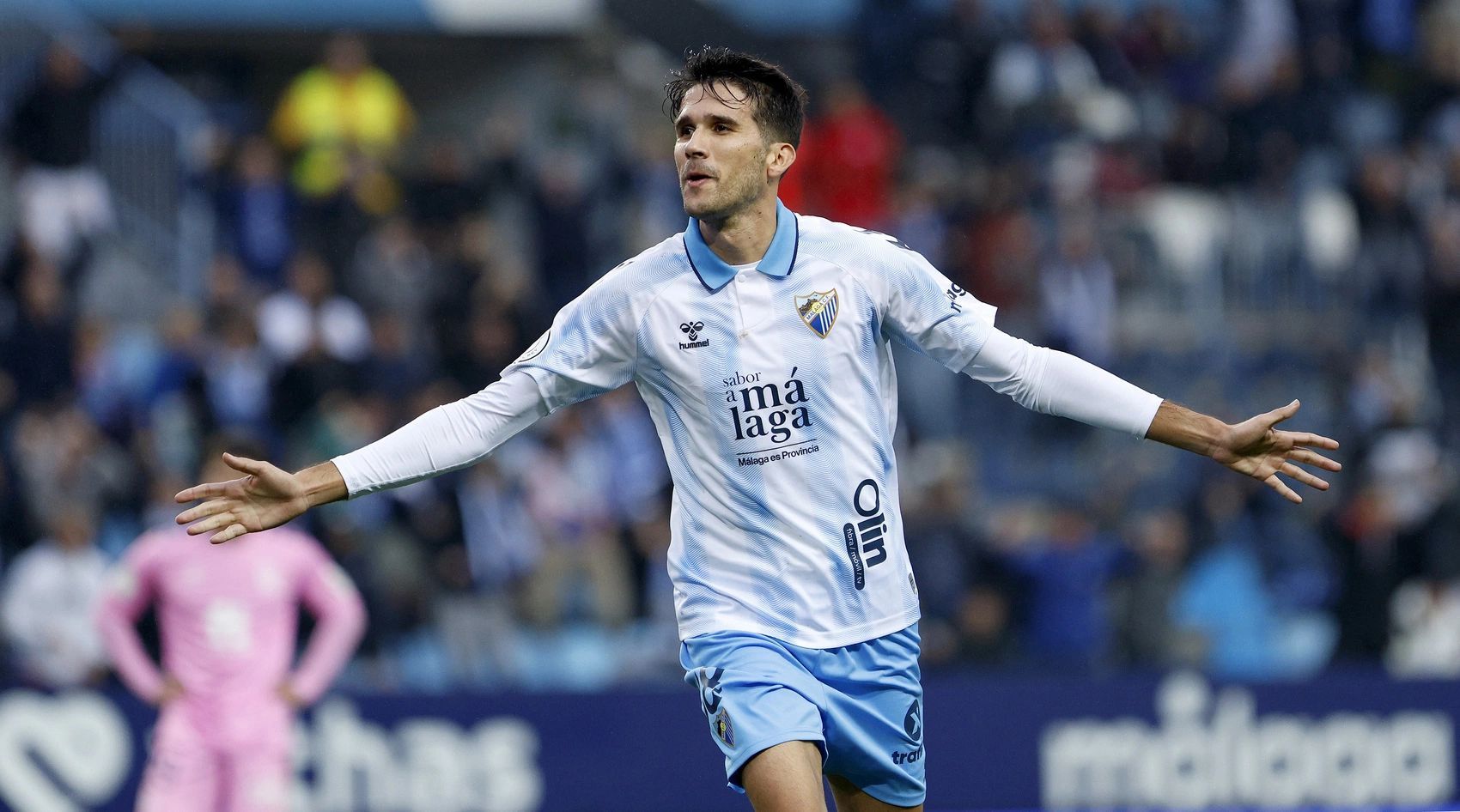  Juanpe, posible novedad en el once del Málaga