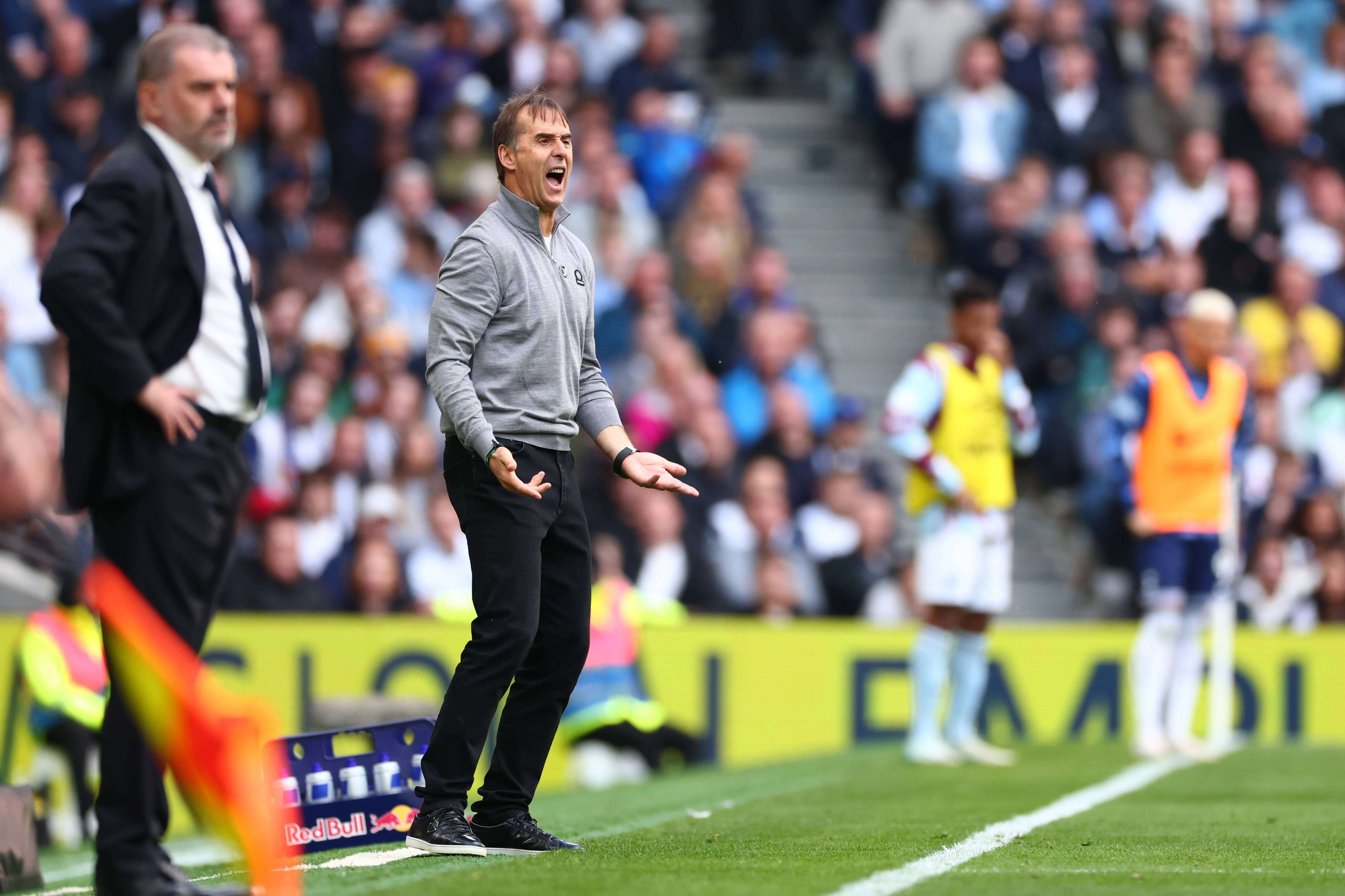  Julen Lopetegui, durante el Tottenham-West Ham.