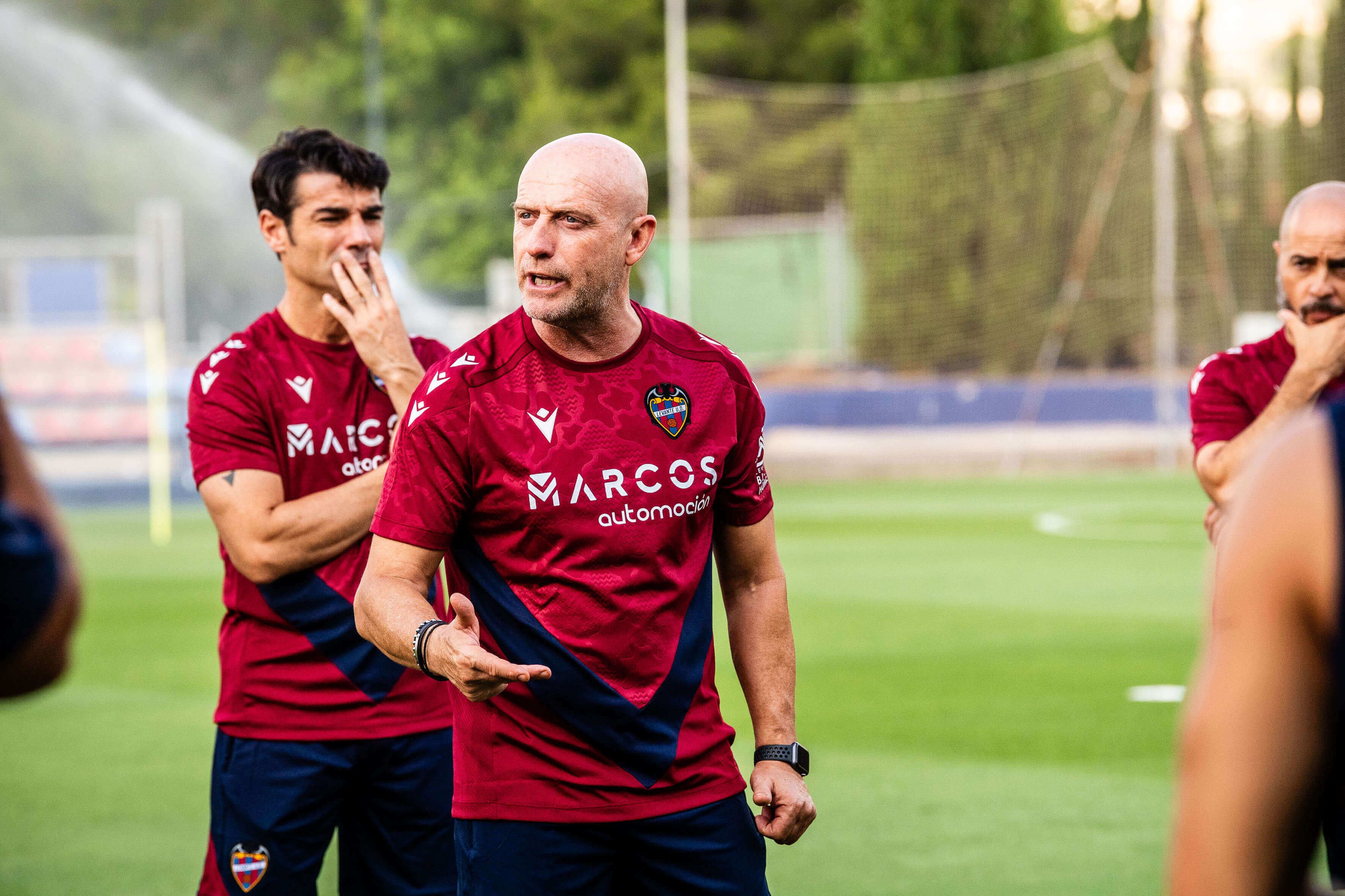  Julián Calero, en el arranque de la pretemporada con el Levante