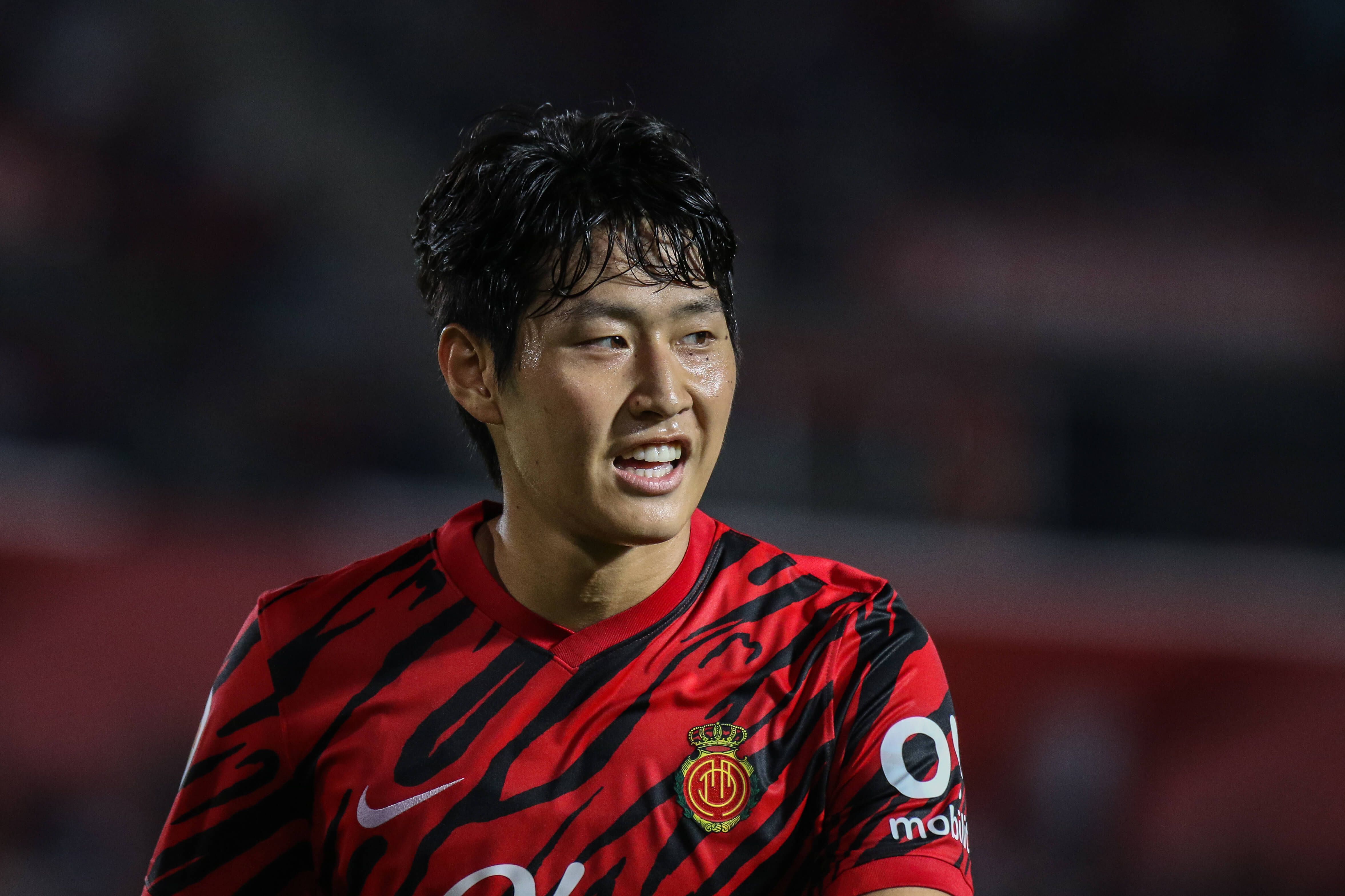  Kangin Lee con el Mallorca