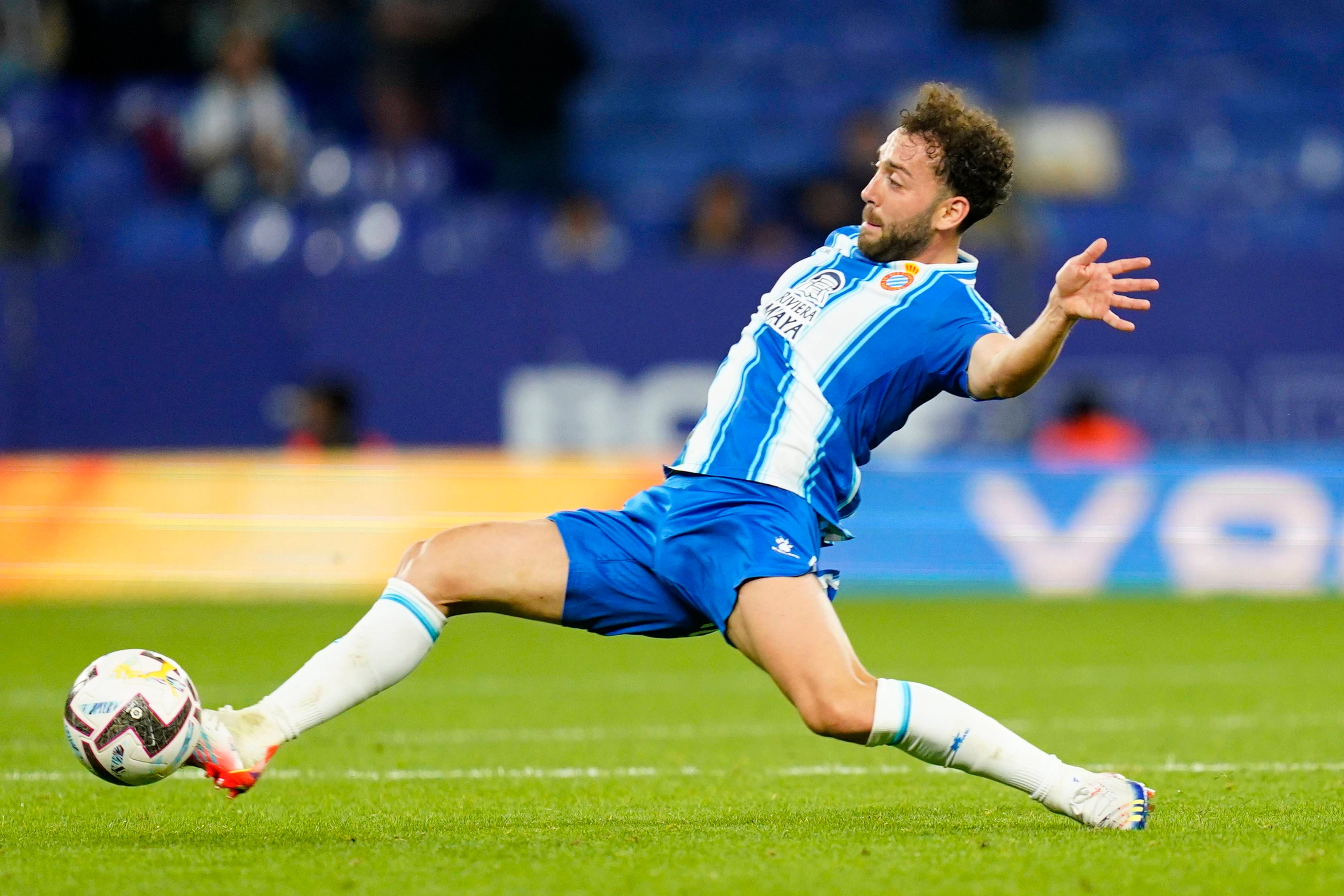 Keidi Baré, en el partido que enfrentaba al Espanyol ante el Villarreal (Foto: Cordon Press).
