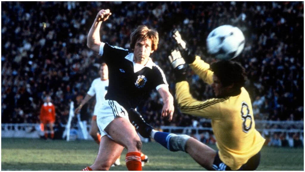  Kenny Dalglish, con la selección de Escocia (foto: Cordon Press).