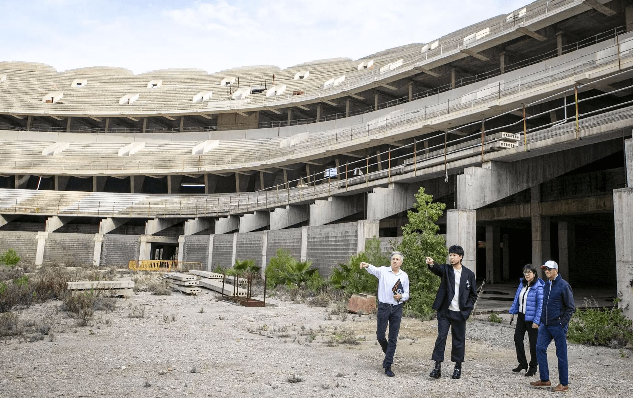  Kiat Lim visita el Nou Mestalla en 2022