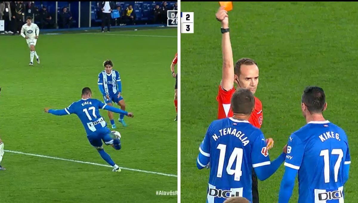  Kike García, golazo y expulsión.