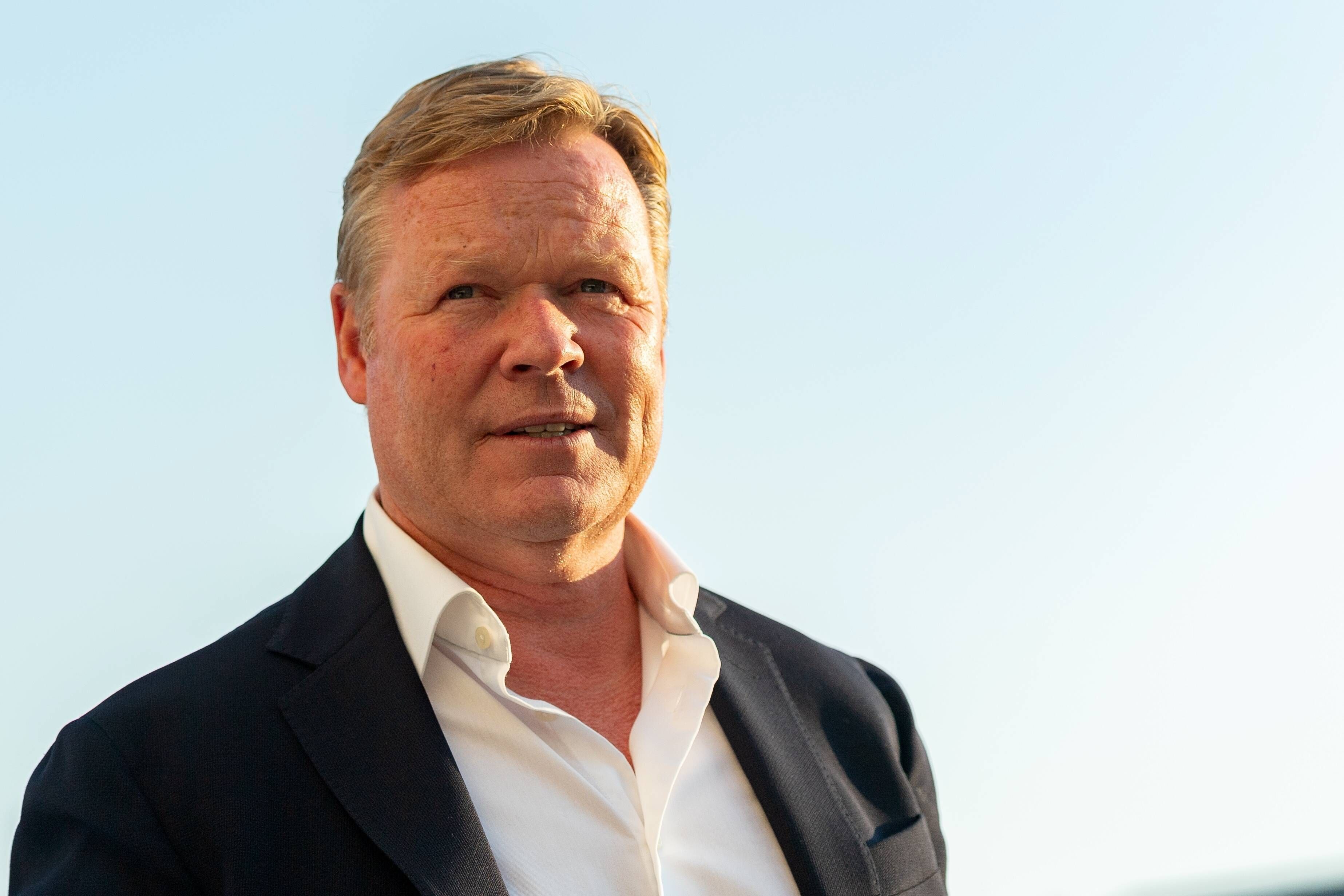 Koeman, en un acto en Groningen (FOTO: Cordón Press).