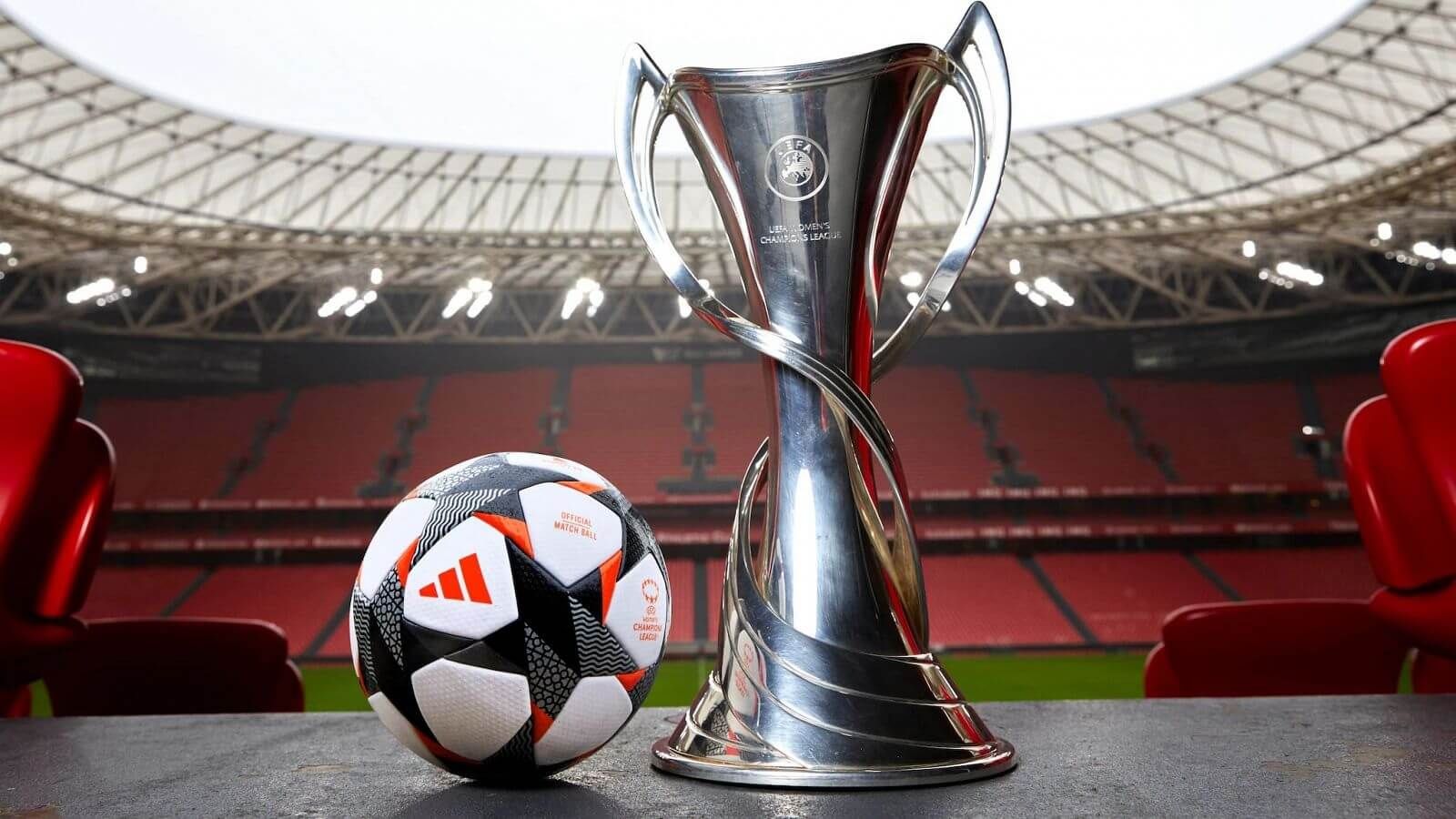  El trofeo de la Womens Champions League.