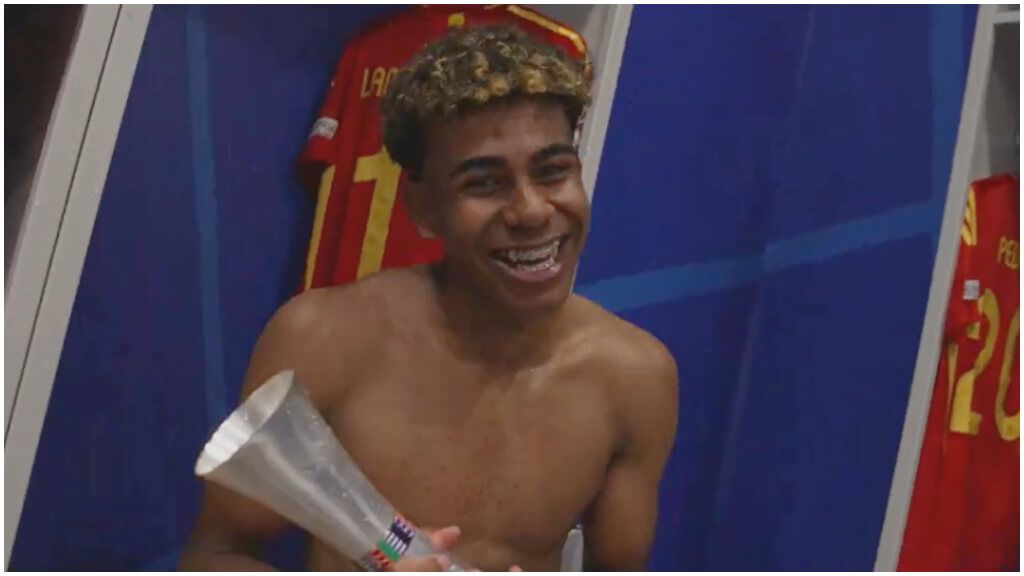 Lamine Yamal, con el título de MVP después de Francia.