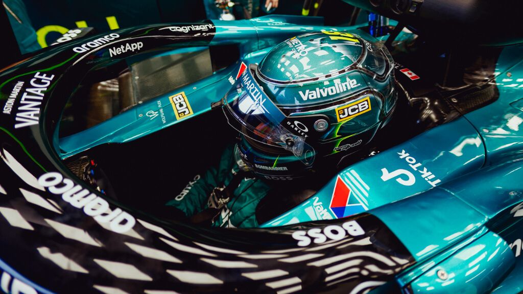  Lance Stroll, en el Gran Premio de Hungría.