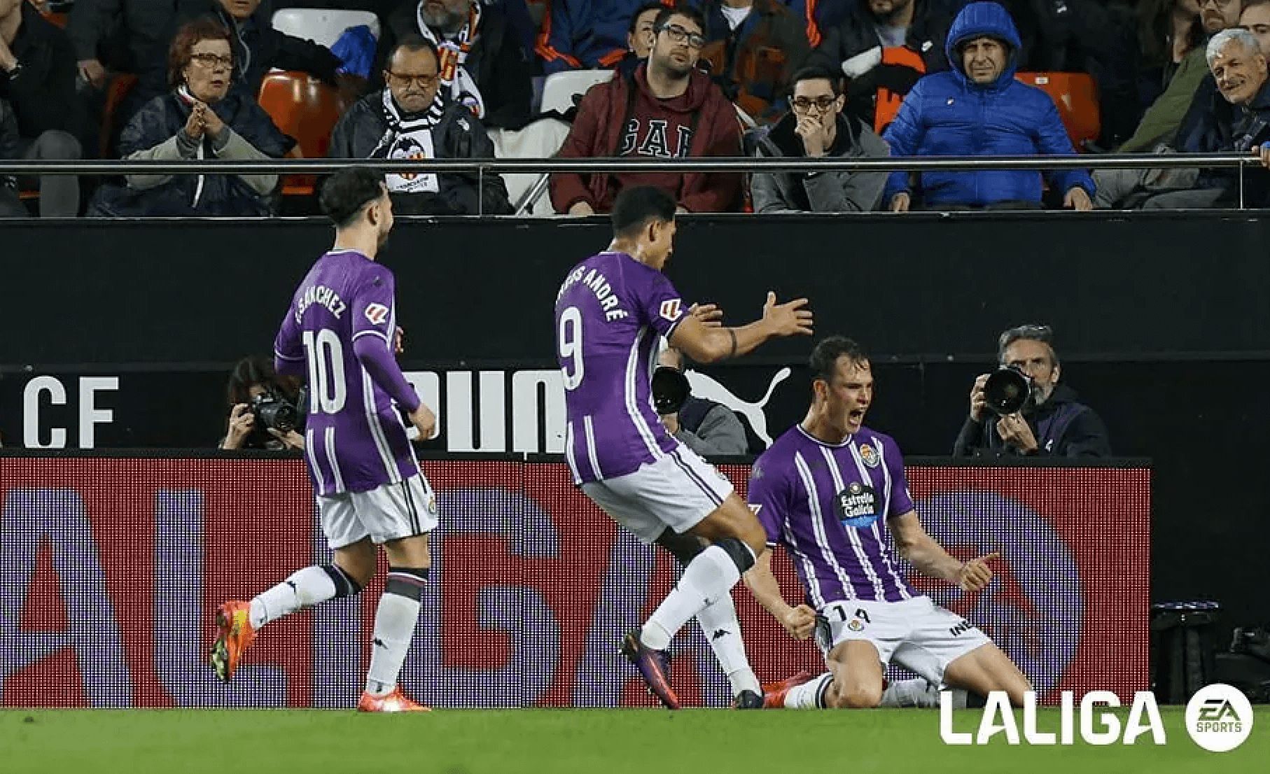 Latasa celebra el gol