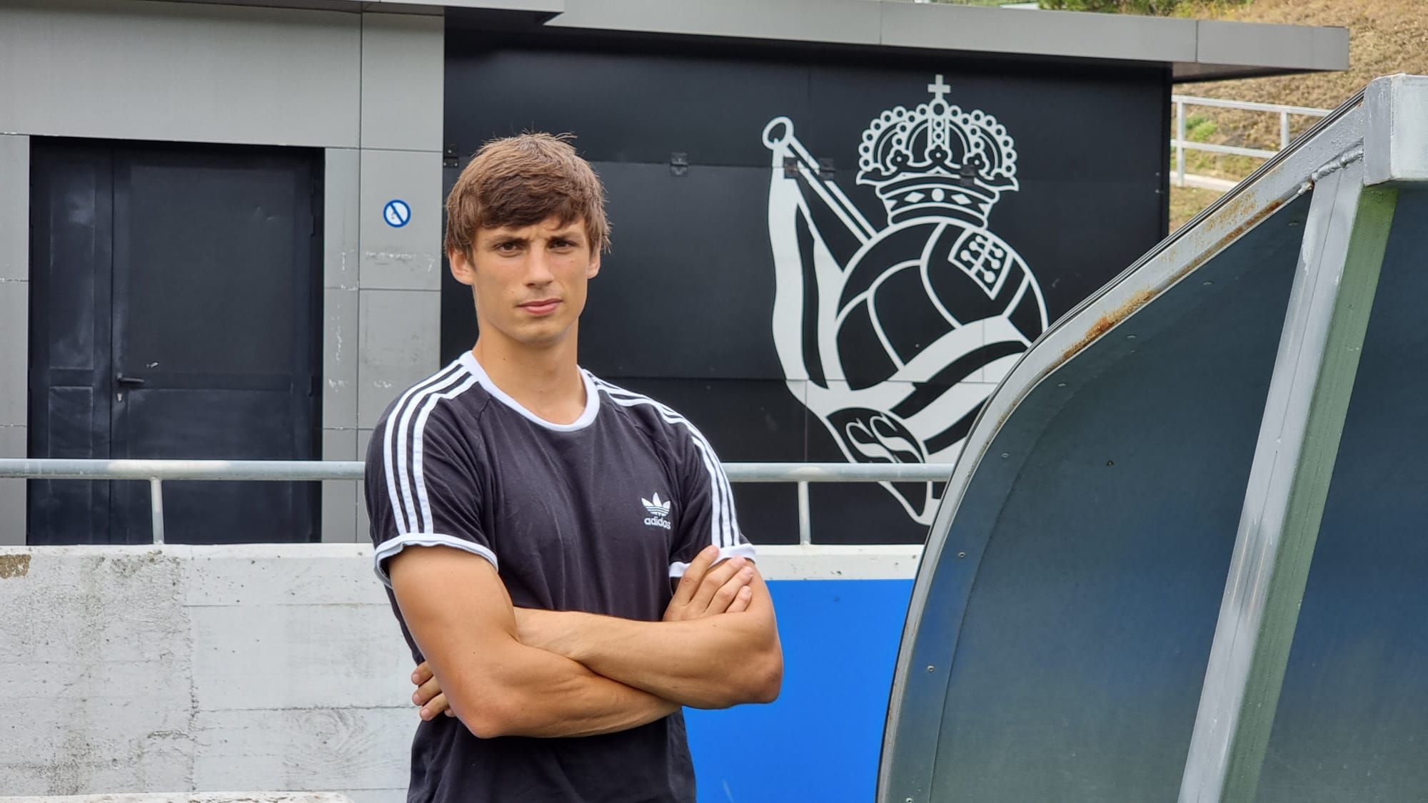  Le Normand posa para ElDesmarque en Zubieta.