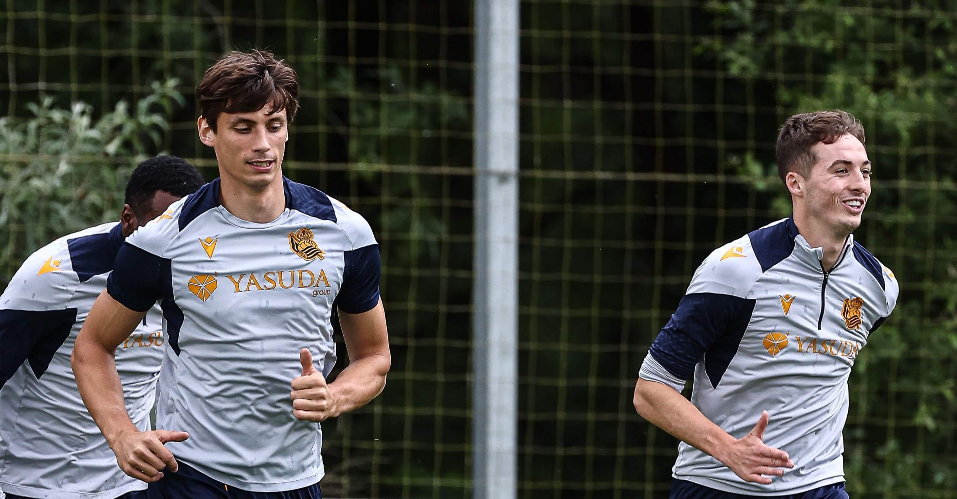 Le Normand y Pacheco se ejecitan en Zubieta.