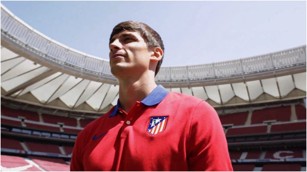 Le Normand, con el Atlético.