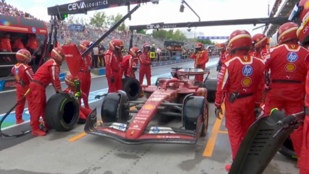  Charles Leclerc, en el Gran Premio de Canadá.