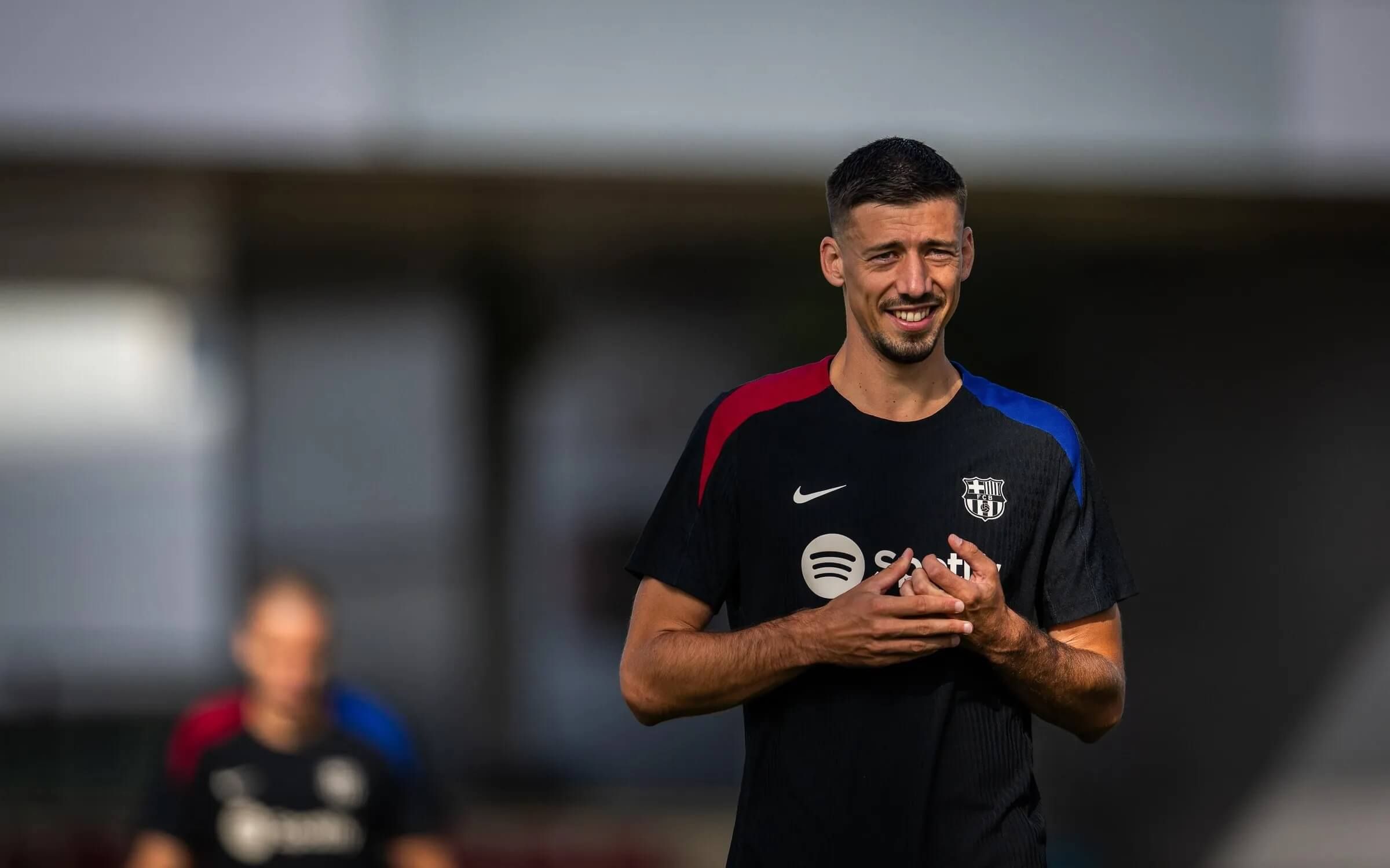 Clément Lenglet, en una sesión del Barcelona.