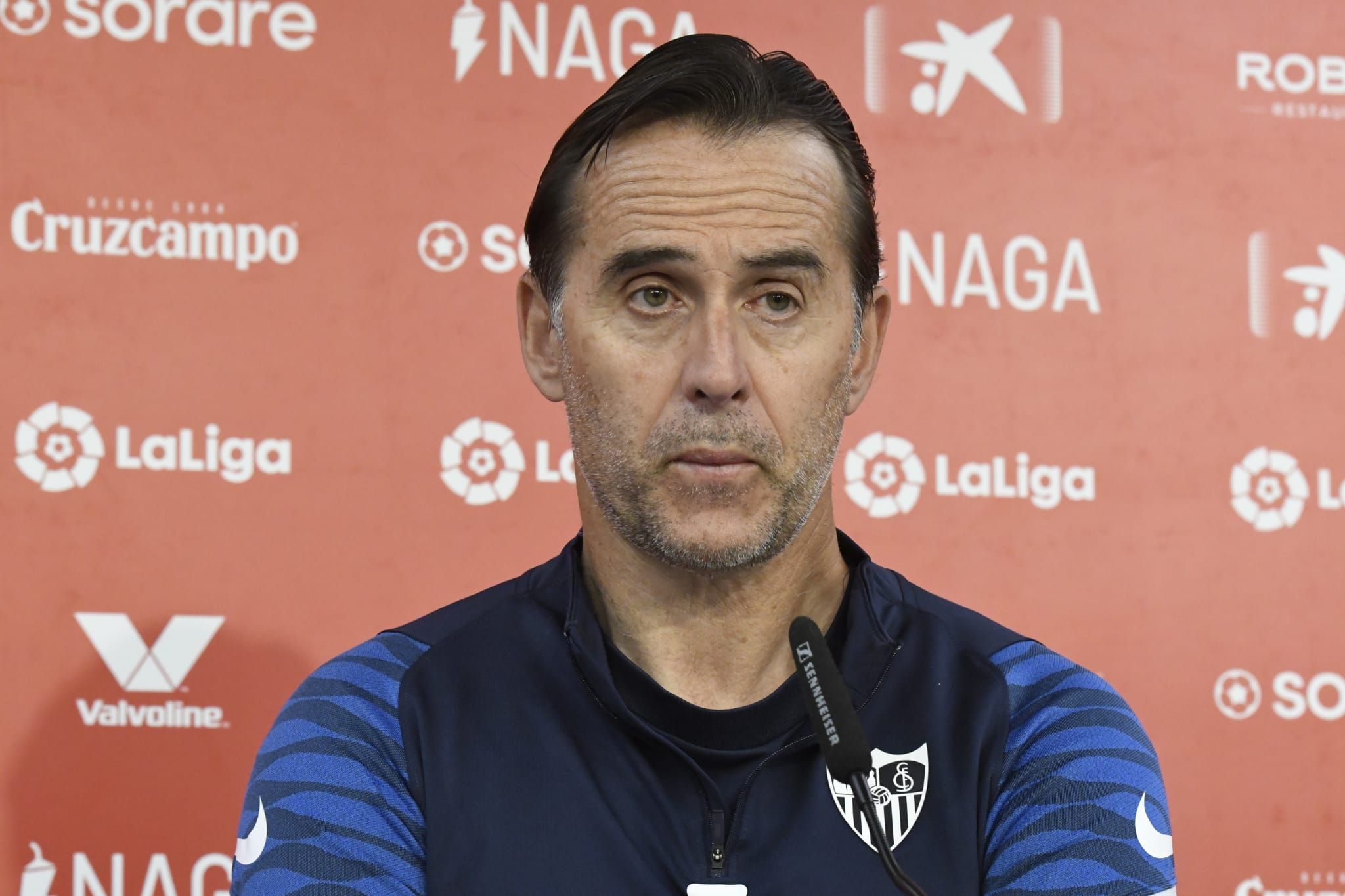 Lopetegui en sala de prensa