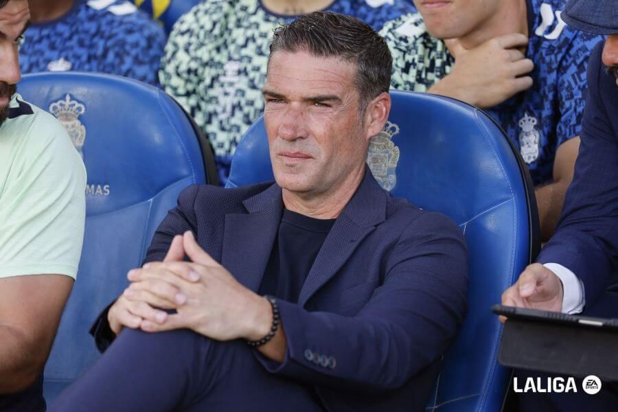  Luis Carrión, durante un partido de la UD Las Palmas.