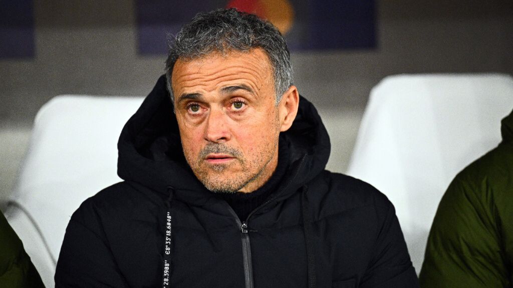  Luis Enrique, en un partido de Champions con el PSG (Cordon Press)