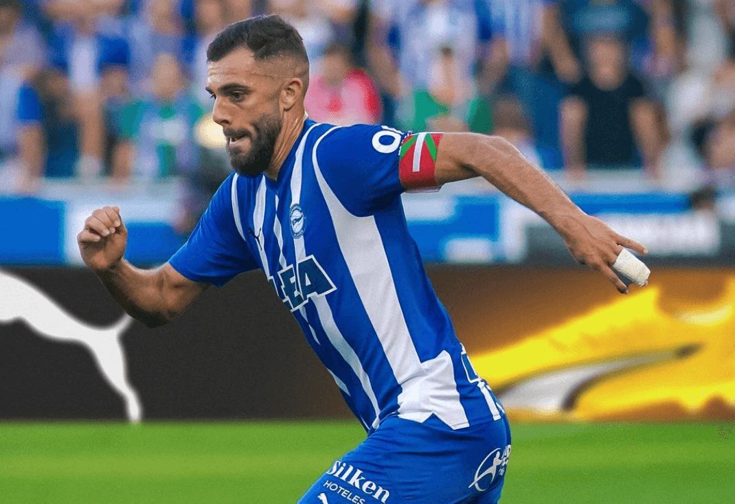  Luis Rioja, atacante del Alavés.