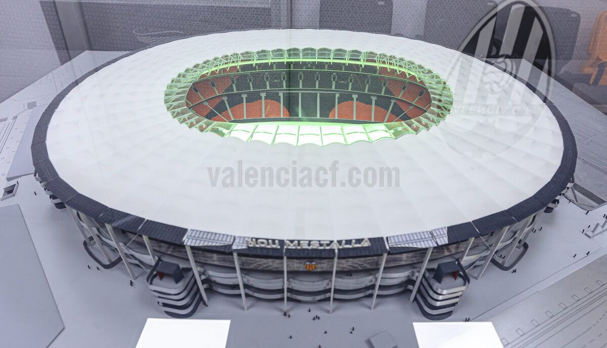  Maqueta del Nou Mestalla