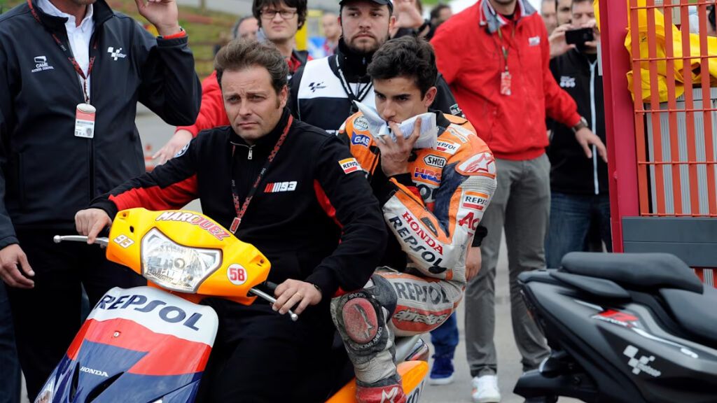 Marc Márquez, en el Gran Premio de Mugello en 2013.