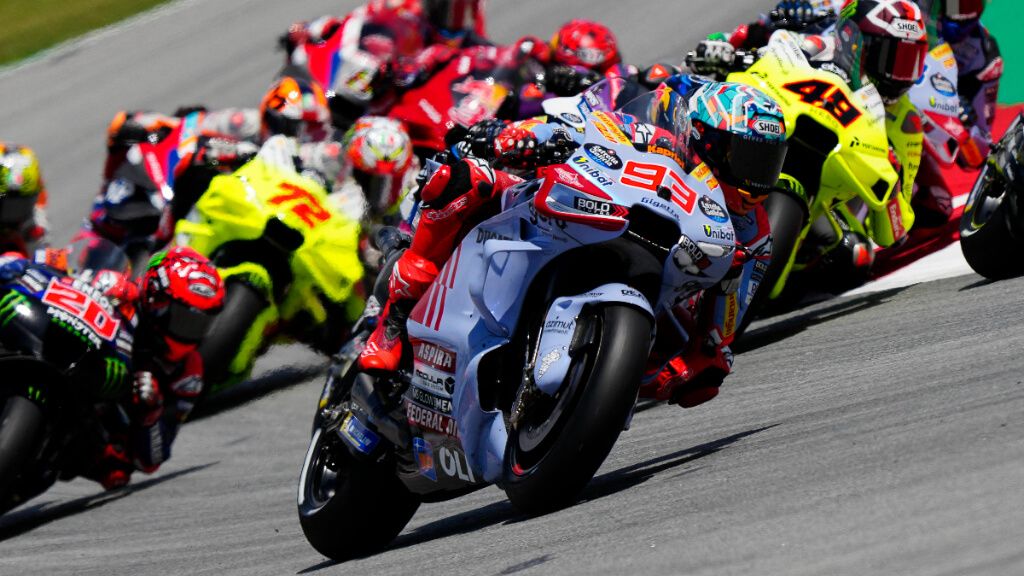  Marc Márquez, en el GP de Montmeló.