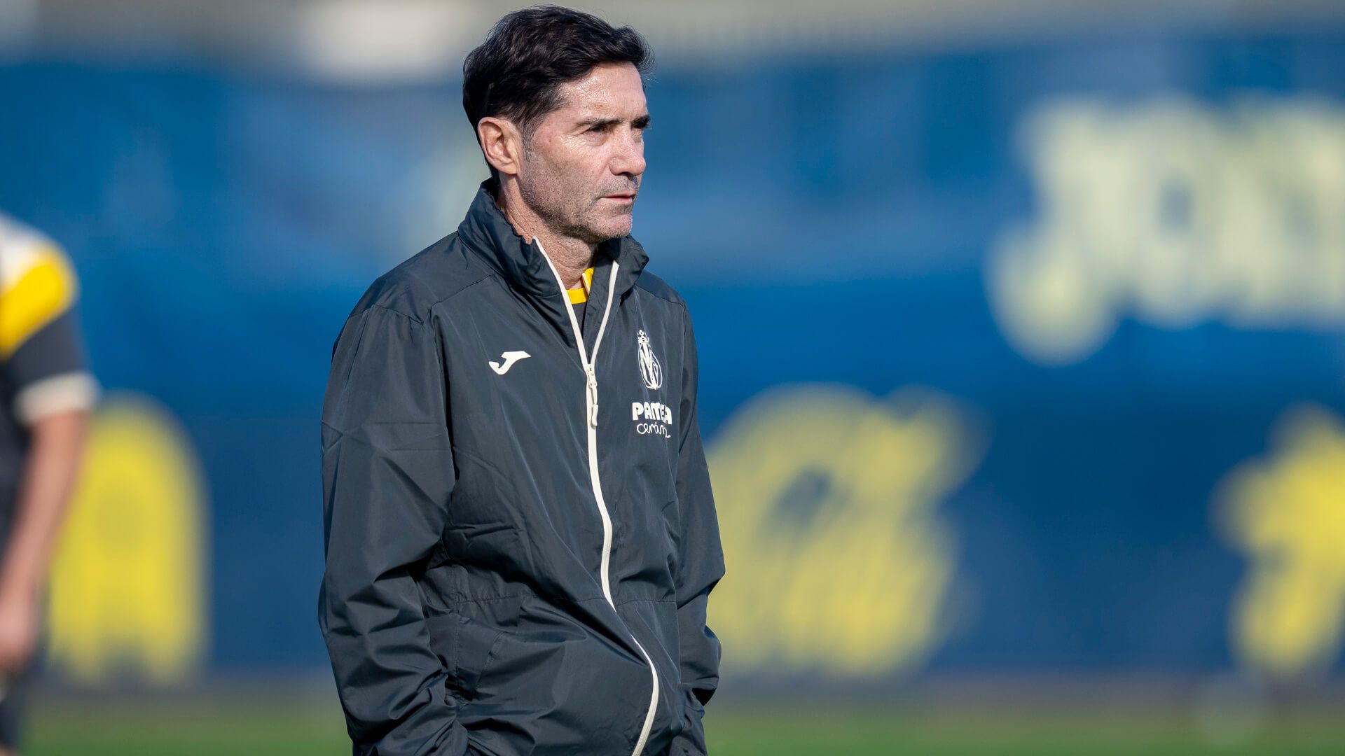  Marcelino García Toral, en un entrenamiento del Villarreal.
