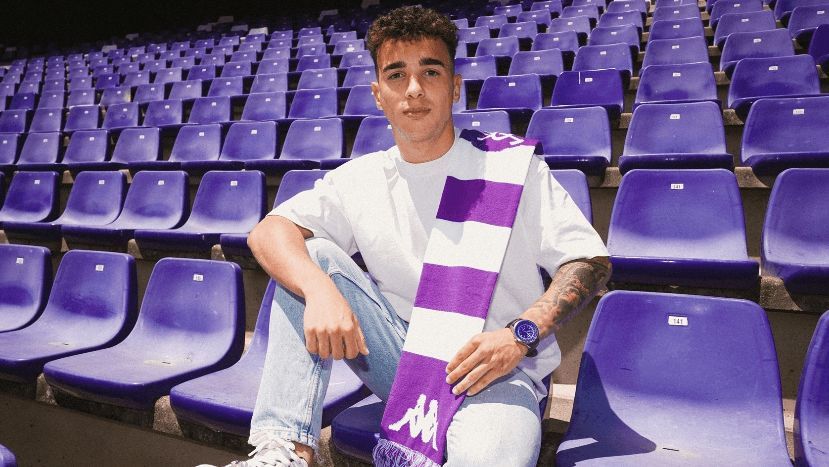 Mario Sesé, nuevo jugador del Promesas (Foto: Real Valladolid).