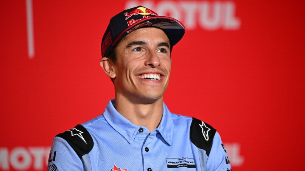  Marc Márquez, en el Gran Premio de Assen.