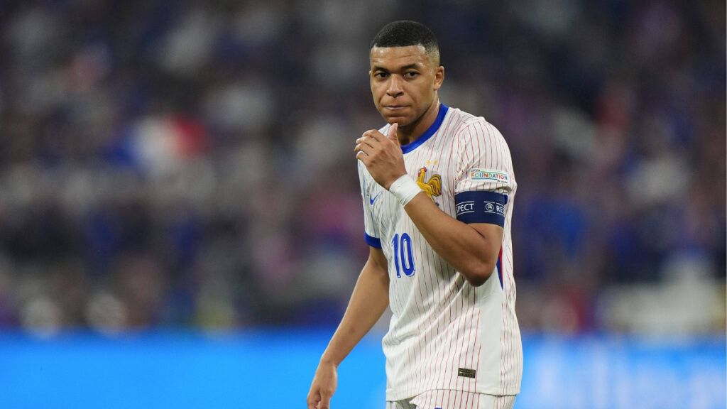 Kylian Mbappé durante el partido ante España (Fuente: Cordon Press)