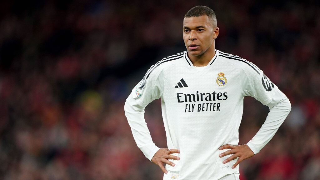 Kylian Mbappé, en el partido frente al Liverpool (Cordon Press)