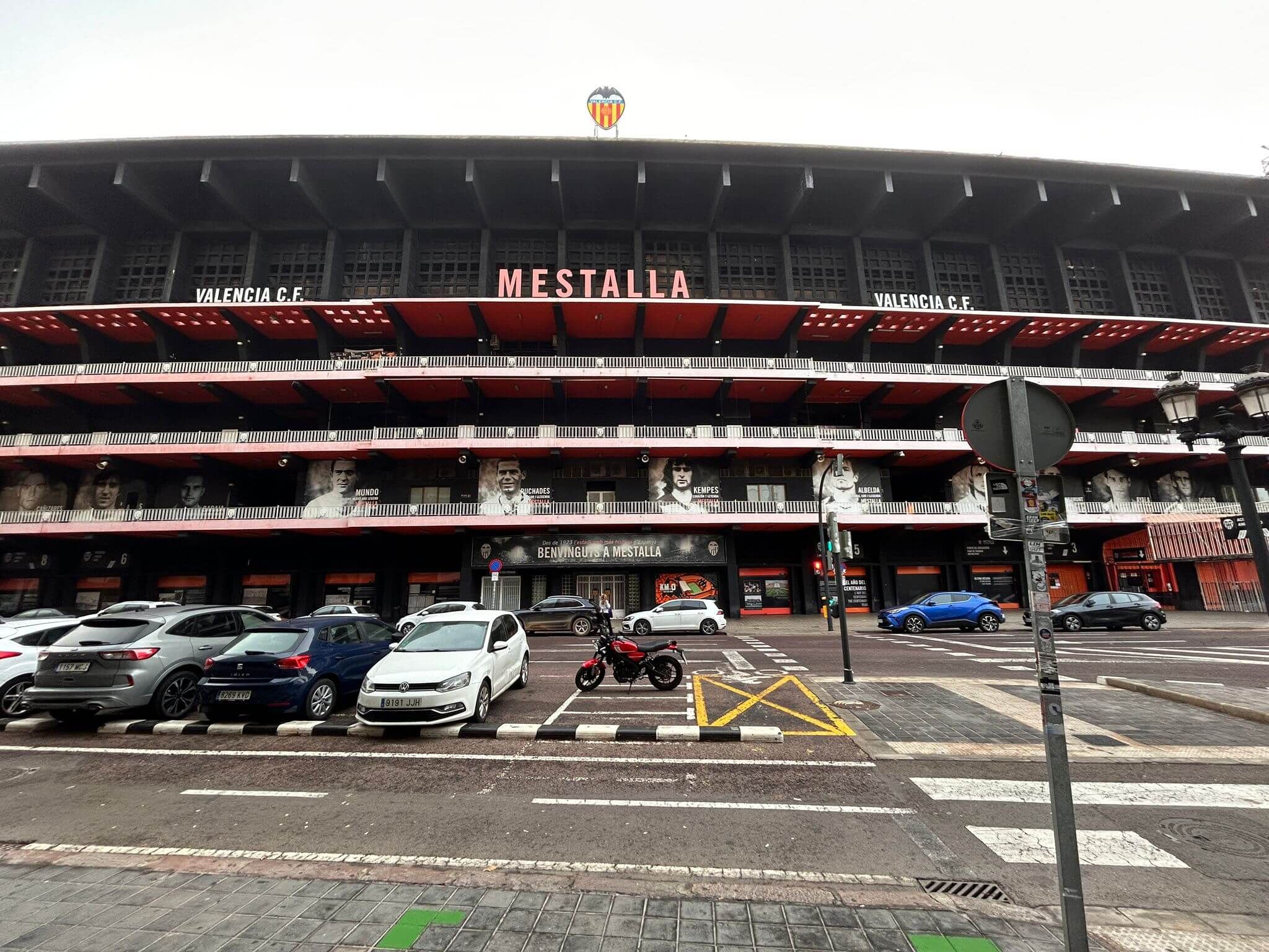 Mestalla, algo dañado por la DANA.