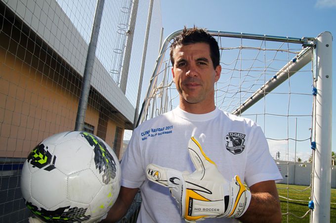 Koke Contreras, durante una entrevista.