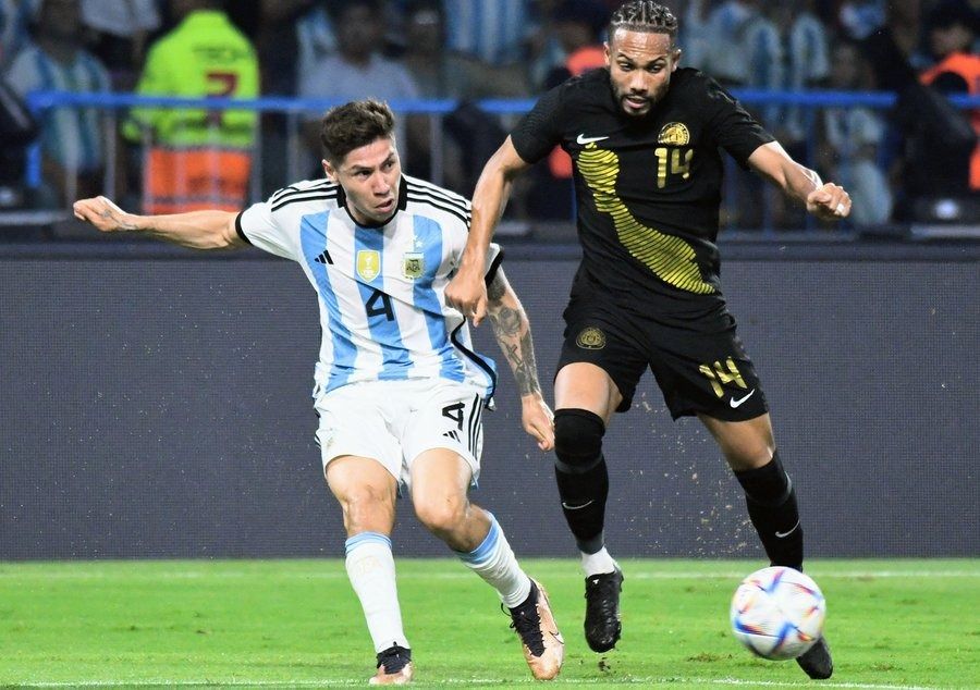  Montiel, en el Argentina-Curazao.