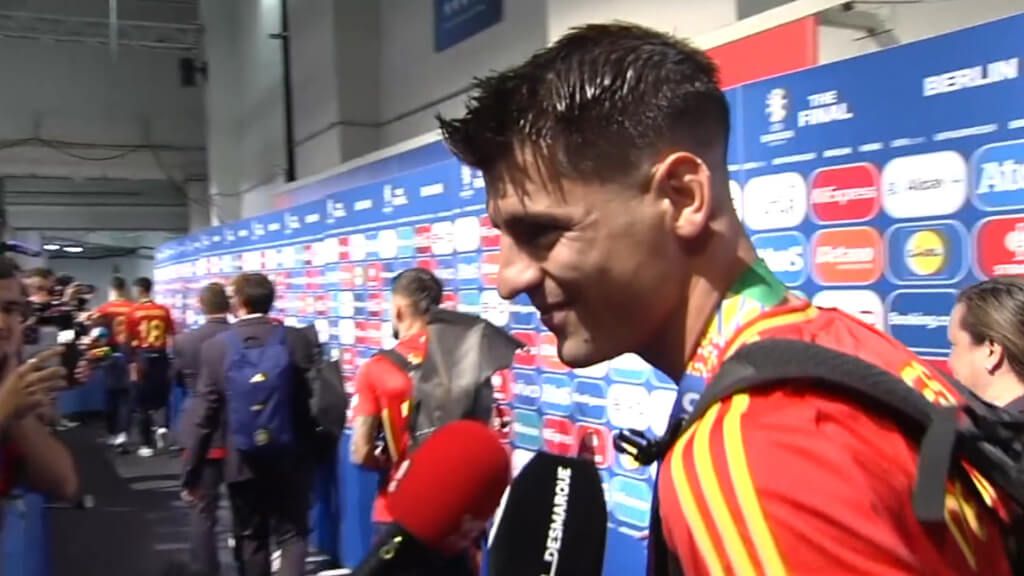  Álvaro Morata, con ElDesmarque.