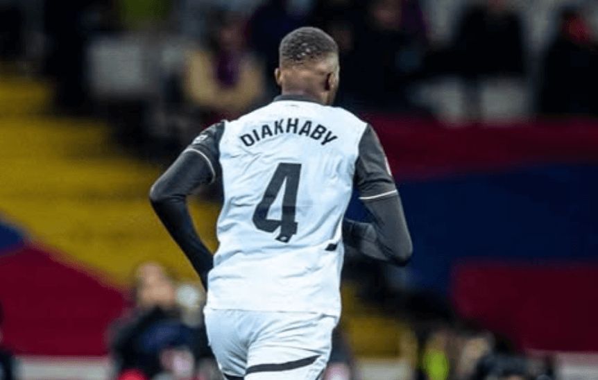  Mouctar Diakhaby, ante el FC Barcelona.