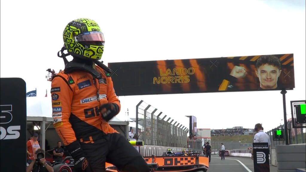  Lando Norris, en el Gran Premio de Países Bajos.