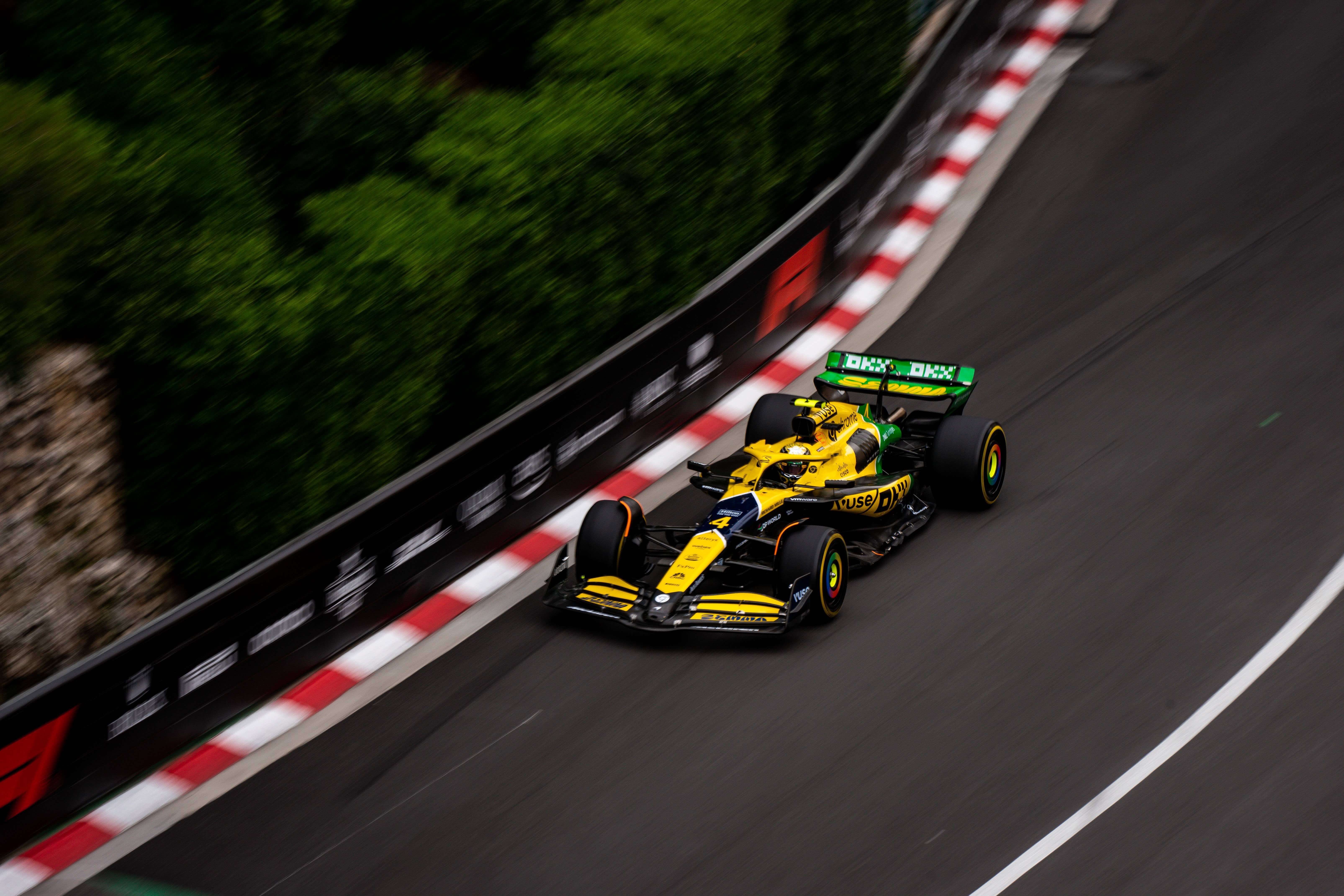  Lando Norris, en el Gran Premio de Mónaco.