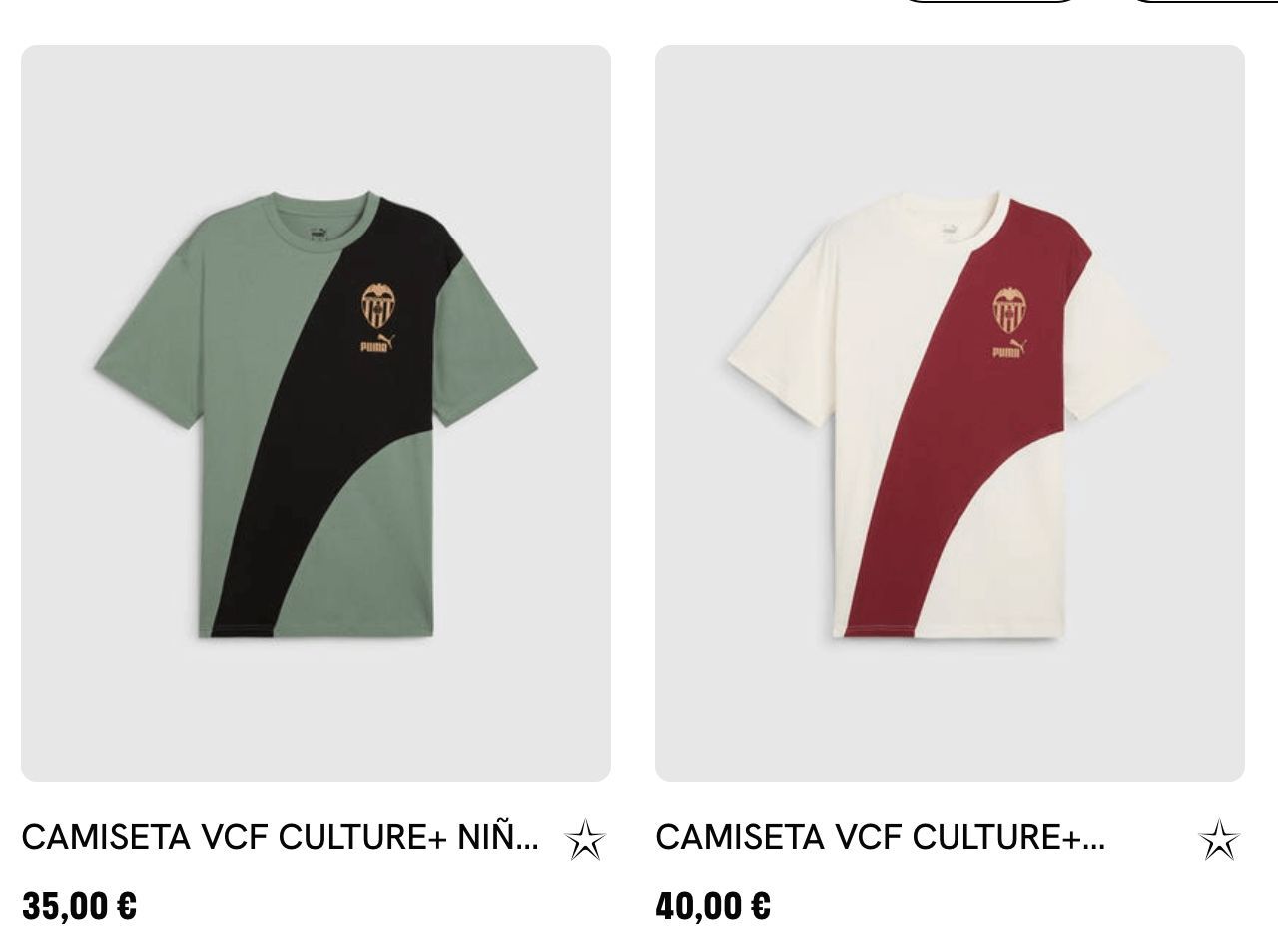  Nueva línea de ropa del Valencia CF para niños